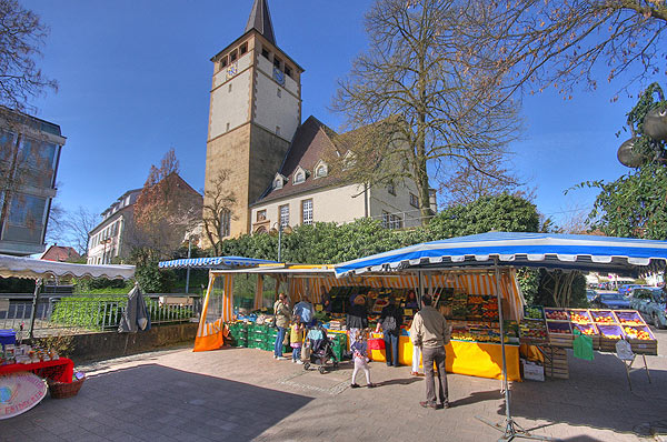 Marktstand in Leingarten